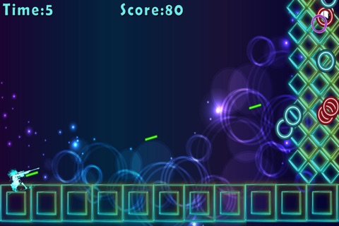 Glow Archery : Smash as many as Colourfull Glow circle you can with Boomerang screenshot 3