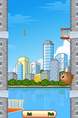 Baby Egg Hoppy Jump Adventure - Cute Pou Bouncing Pet Mania FREE screenshot 4