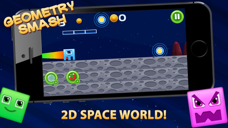 Geometry Smash - Bumpy Adventure screenshot-0