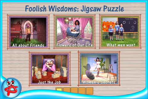Foolish Wisdoms: Free Jigsaw Puzzle screenshot 4