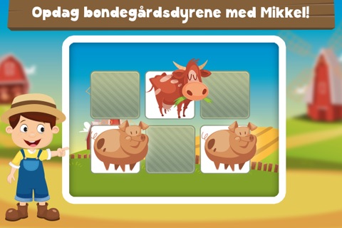 Milo's Mini Games for Tots, Toddlers and Kids of age 3-6 - Barn and Farm Animals Cartoon screenshot 4