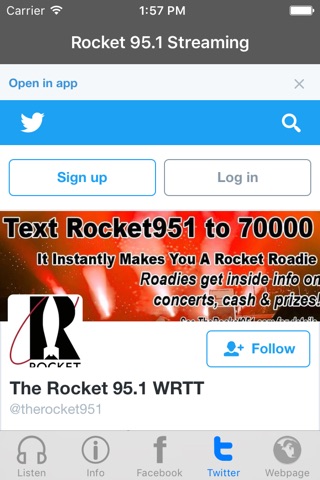 Rocket 95.1 screenshot 4