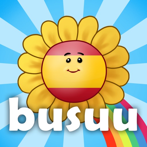 Kids learn Spanish with busuu iOS App