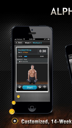 Alpha Trainer : Get Customized Fitness P