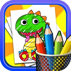 Activities of Kids Doodle Coloring Book Drawing - Preschool Toddler Fun!