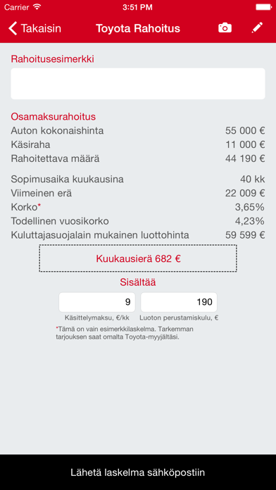 How to cancel & delete Toyota rahoituslaskin from iphone & ipad 3