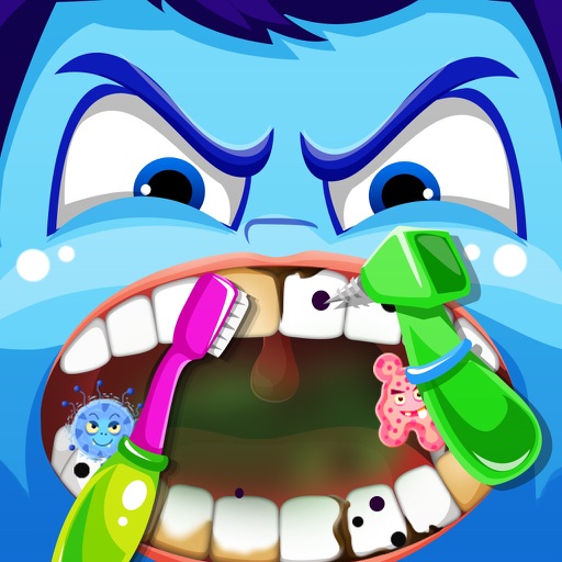 Inside Little Nick's Dentist Office – Crazy Tooth Story Games Free icon