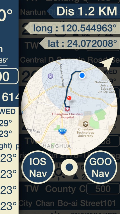 Grand Line - Record route and weather screenshot-3