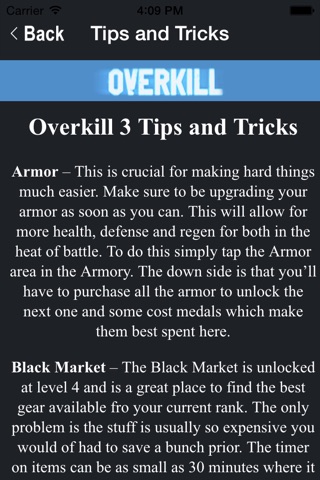 Guide For Overkill 3 Edtion screenshot 3