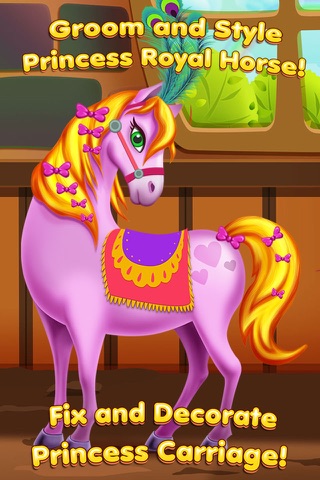 Princess Castle Fun – Royal Fashion Dress Up, Make Up Room, Tiara Decoration and Horse Care screenshot 3