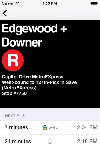 Bus MKE screenshot 3