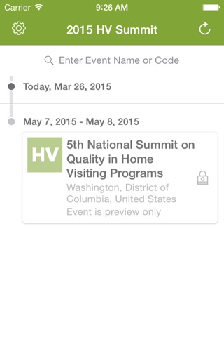 2015 Home Visiting Summit screenshot 2