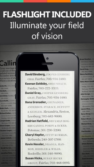 Magnifying Glass Reader with Light for iPhone(圖3)-速報App