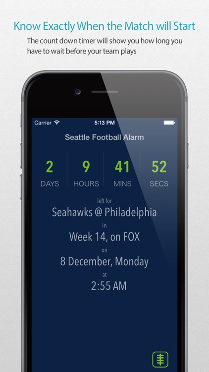 Seattle Football Alarm Pro