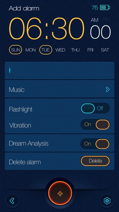 アラーム時計 - Sleep Note screenshot1