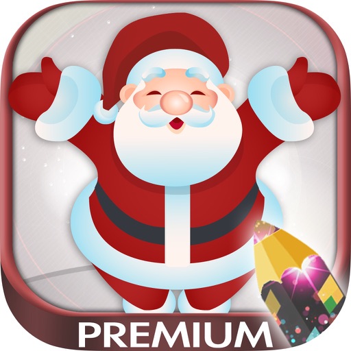 Paint Christmas magic - Christmas coloring pages - PREMIUM icon