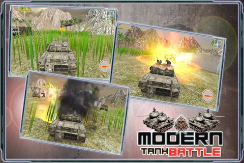 Modern Tank Battle : Mountain Vehicle War screenshot 3