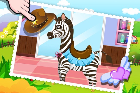 Baby Zebra SPA Salon - Makeover Game For Kids screenshot 3