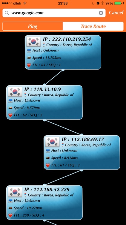 Net Checker - Ping/Trace Route