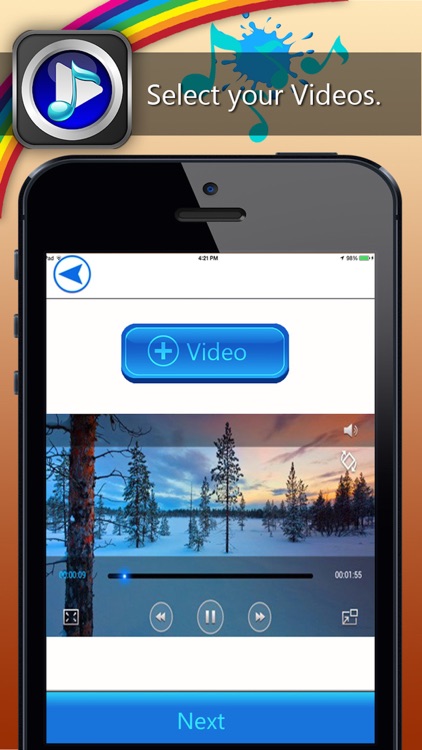 Customize Video Generator: Add Music, Sound Tracks to Video Clips