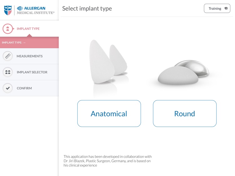 Natrelle™ Implant Selection App - IL
