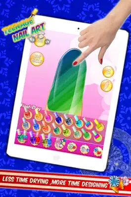 Game screenshot Teenage Nail Art 2 apk