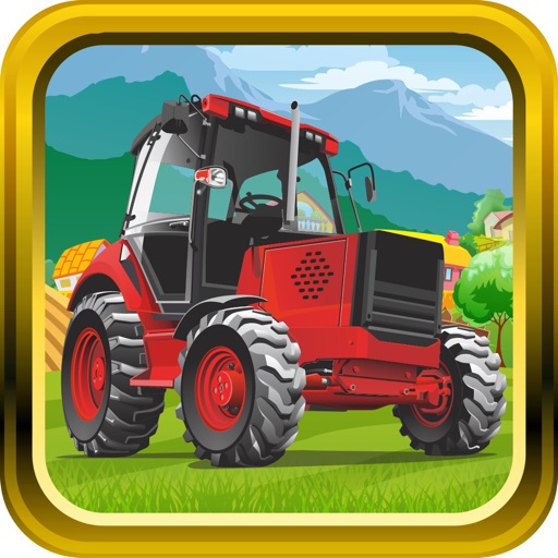 Tractor Farm Run Icon