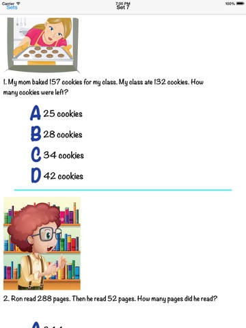 Word Problems 3rd Grade screenshot 4