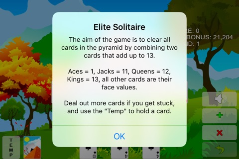 Elite Solitaire screenshot 3