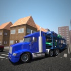 Car Transporter Truck Drive 3D