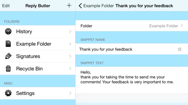 Reply Butler - Text Snippets for Customer Support(圖5)-速報App