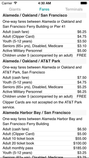 SF Bay Ferry Times(圖4)-速報App