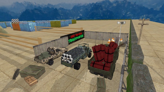 Army Trucker Transporter - 3D Transportation Simulator(圖1)-速報App