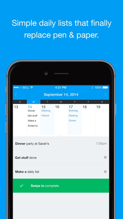 QuickNote Calendar - Easy Daily Todo List Task Manager (Free Version)