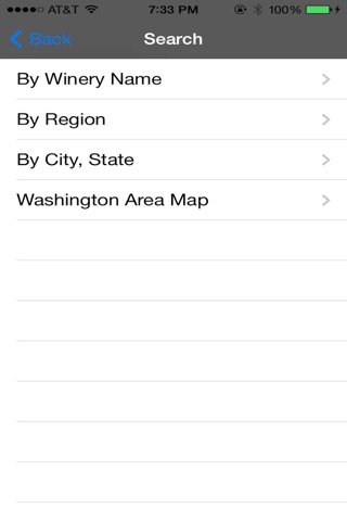 Washington Winery Finder screenshot 2