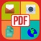 Cool Convert can convert a whole range of files you have on your device into image files or PDFs, export PDFs to jpg/png, Merge PDFs and images to a new PDF, scan documents with your camera; The conversion is done locally on your device and it does not require internet connection