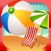 Summer Block Mania - Have fun with girl dress up on the summer beach puzzle game