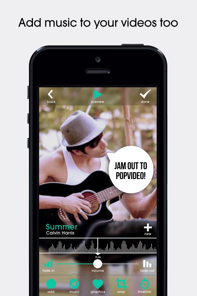 Pop Video - Movie Editor for Subtitles, Speech Bubbles and Music in your Videos screenshot 3