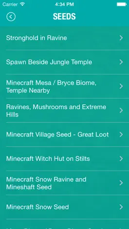 Game screenshot Seeds for Minecraft - Ultimate Guide with Seed Descriptions and Codes! apk