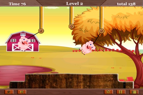 Farm Day Puzzle: Rope a Pig Feeding Craze screenshot 3