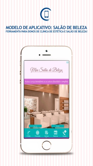 Aplicativo Modelo para Salões de Beleza(圖1)-速報App