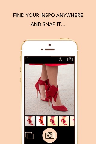 INSPO - The Style Search App. Create fashion trends with your selfie or streetstyle pics, share or shop the look screenshot 2