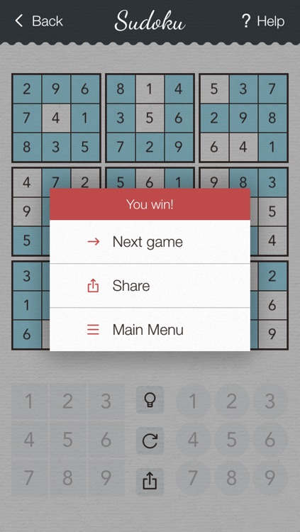 Sudoku New - fascinating board puzzle game for all ages screenshot-4