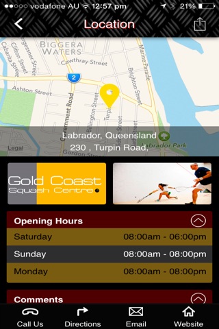 Gold Coast Squash Centre screenshot 2