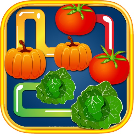 A Connecting Vegetable Flow - Free Game For Kidz icon