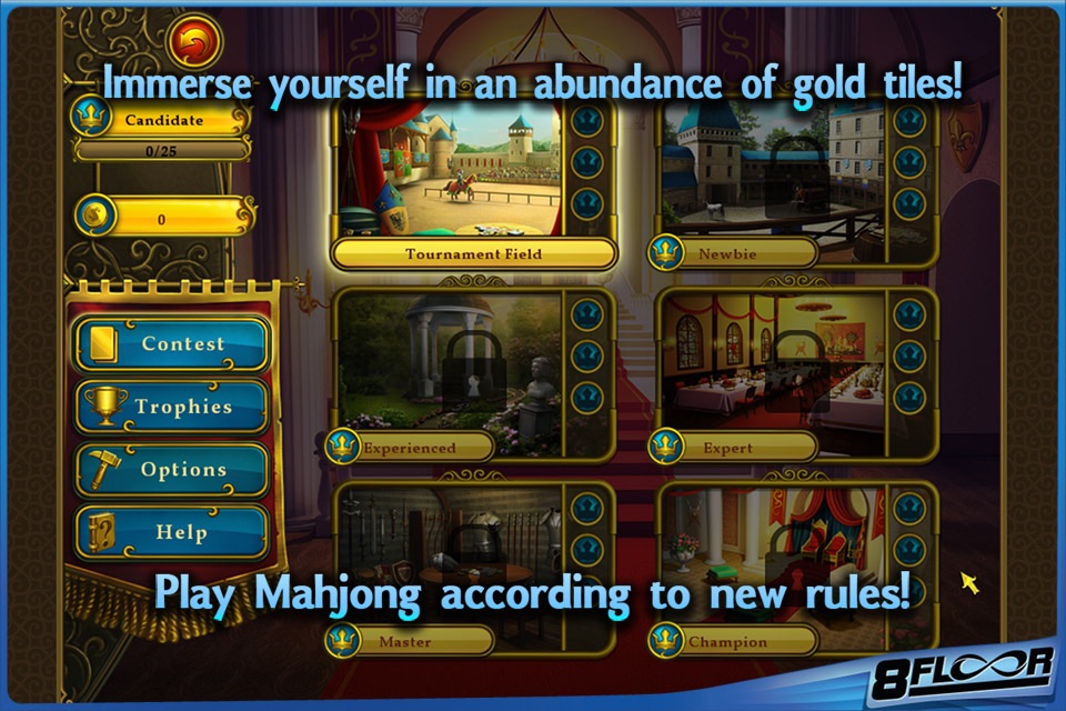Mahjong Royal Towers Free screenshot 2