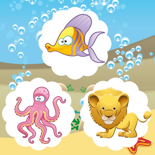 A Find the Mistake Ocean Game for Children: Learn and Play with Water Animals icon