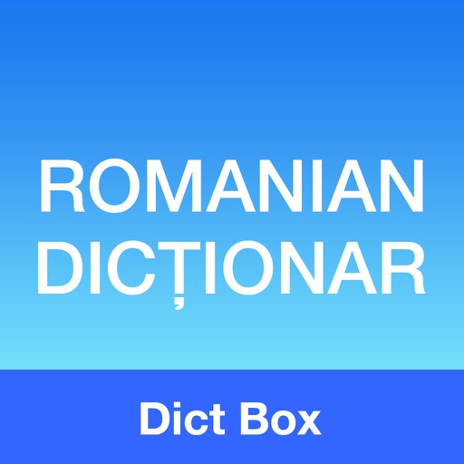 Romanian English Dictionary Box + Translator & Wordbook / Engleză - română dicționar icon