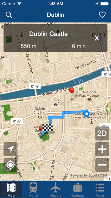 Dublin Offline Map - City Metro Airport screenshot-4