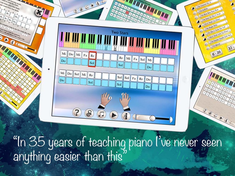 Easy Music Notes Piano Teacher